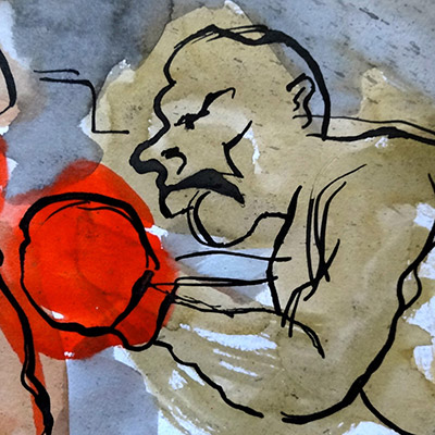 Illustration boxe